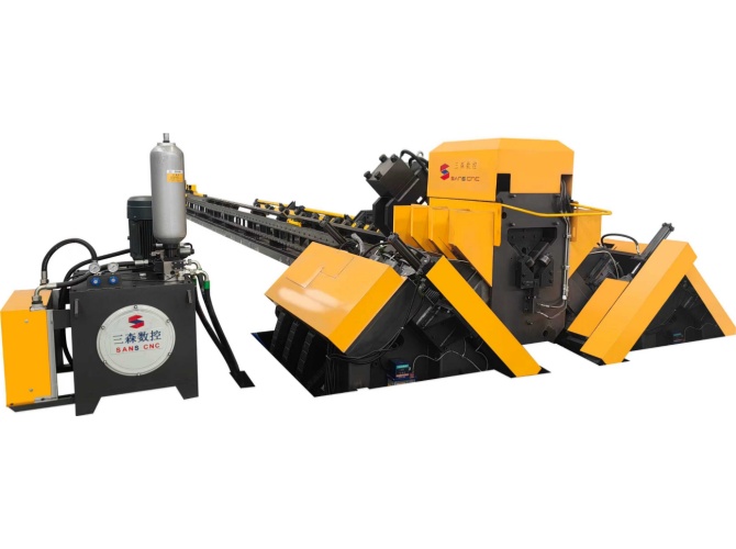 ADM系列数控角钢钻孔生产线