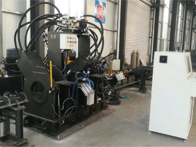 JBX系列数控角钢槽钢扁钢组合生产线